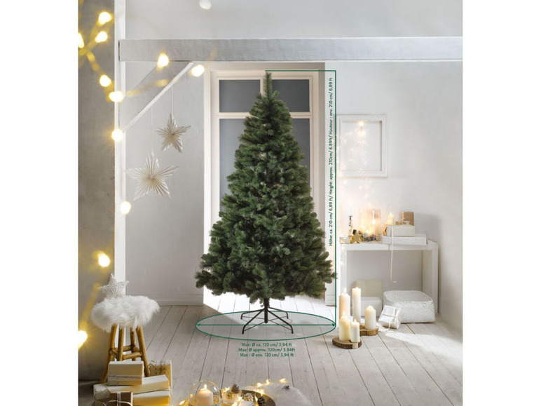  Zobrazit na celou obrazovku Melinera Umělý vánoční stromek, 210 cm - Obrázek 3