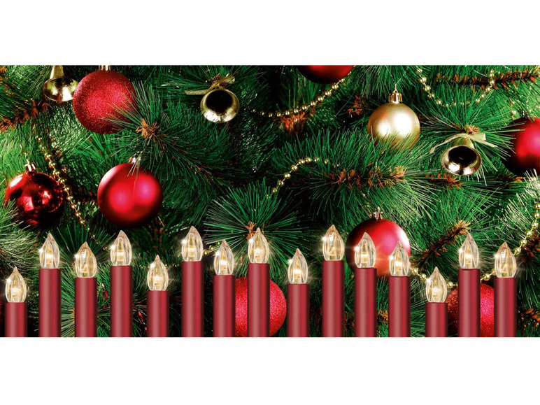  Zobrazit na celou obrazovku Melinera LED svíčky na vánoční stromek, 15 kusů - Obrázek 21
