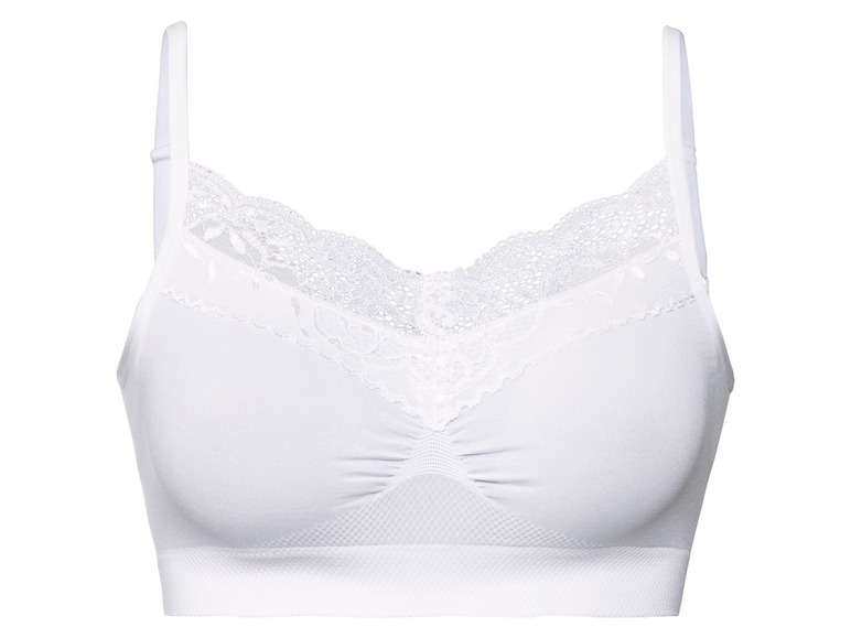  Zobrazit na celou obrazovku ESMARA® Lingerie Dámská bezešvá podprsenka, 2 kusy - Obrázek 4