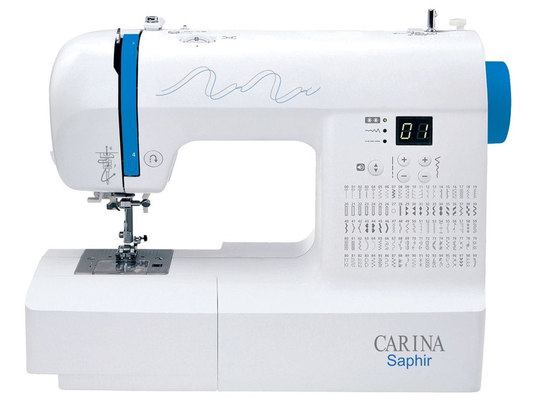  Zobrazit na celou obrazovku Carina Šicí stroj Saphira - Obrázek 1