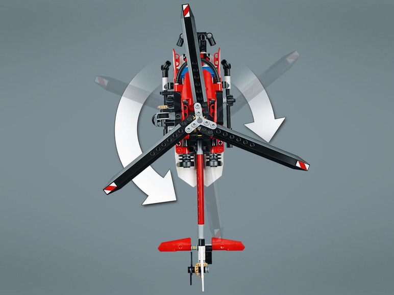  Zobrazit na celou obrazovku LEGO® Technic 42092 Záchranářský vrtulník - Obrázek 6