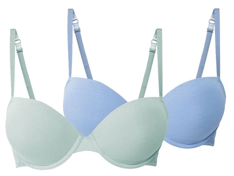  Zobrazit na celou obrazovku ESMARA® Lingerie Dámská push-up podprsenka, 2 kusy - Obrázek 11