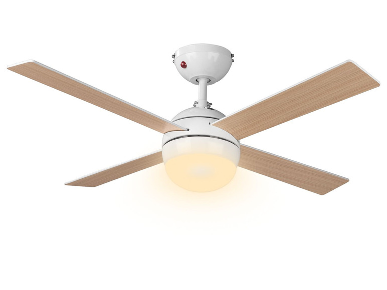  Zobrazit na celou obrazovku LIVARNO LUX Stropní ventilátor s LED svítidlem a dálkovým ovládáním - Obrázek 4