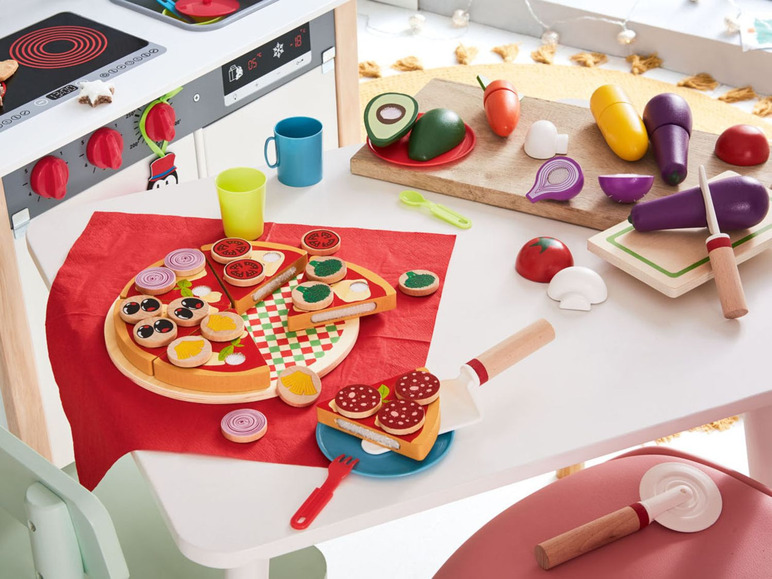  Zobrazit na celou obrazovku Playtive Dřevěná pizza - Obrázek 3