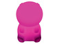 Růžový gumový medvídek