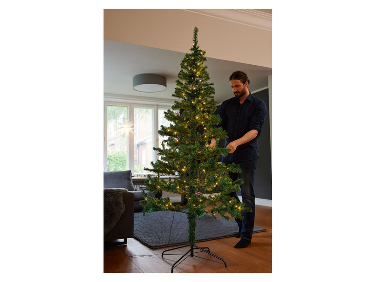  Zobrazit na celou obrazovku LIVARNO home Umělý vánoční stromek s LED osvětlením, 210 cm - Obrázek 3