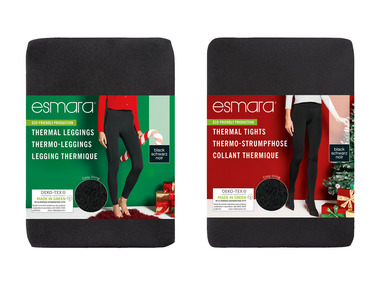 ESMARA® Dámské termo punčochové kalhoty / legíny