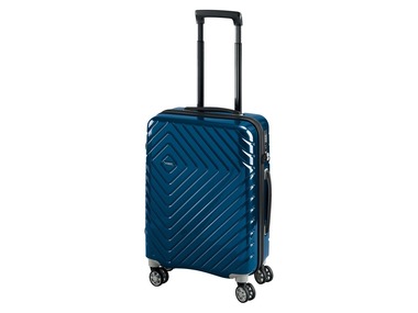 TOPMOVE® Skořepinový kufr, modrá, 34,5 l
