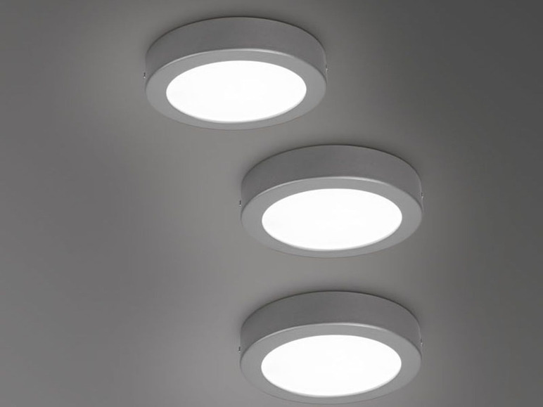  Zobrazit na celou obrazovku LIVARNO home Stropní LED svítidlo, 3 kusy - Obrázek 8