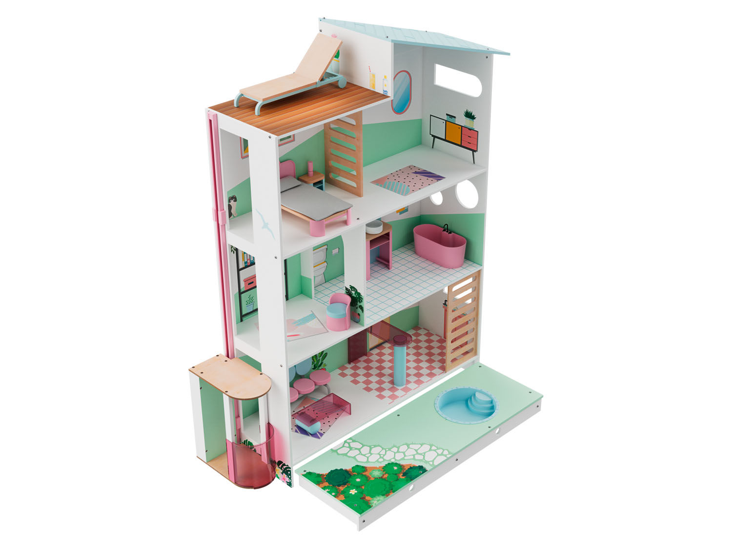 Playtive Vila pro panenky