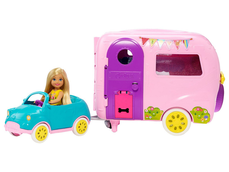  Zobrazit na celou obrazovku Barbie Chelsea sada karavan a panenka - Obrázek 2