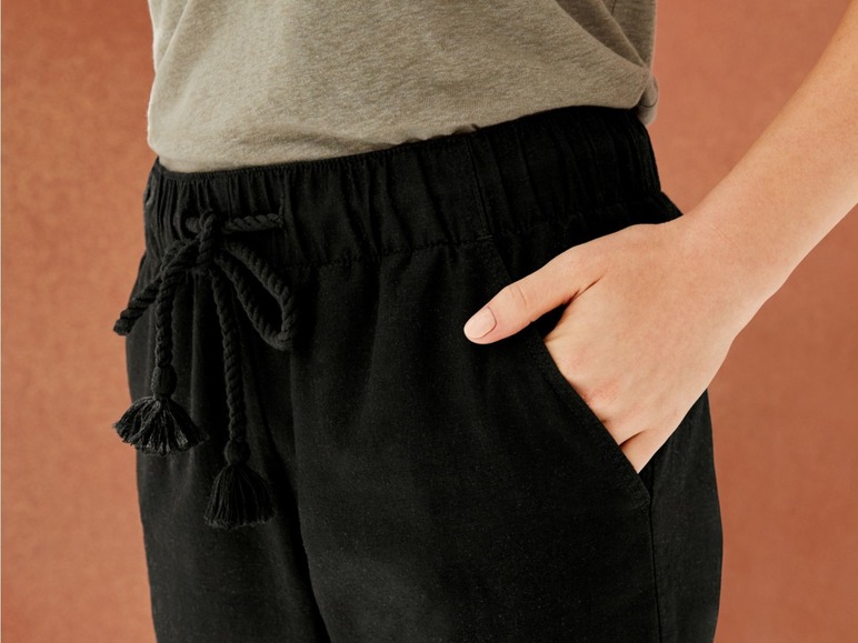  Zobrazit na celou obrazovku esmara® Dámské lněné kalhoty - Obrázek 8