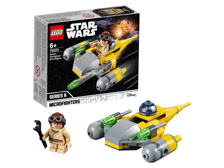  Zobrazit na celou obrazovku LEGO® Star Wars 75223 Mikrostíhačka Starfighter™ Naboo - Obrázek 4