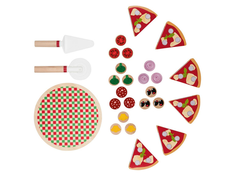  Zobrazit na celou obrazovku Playtive Dřevěná pizza - Obrázek 2