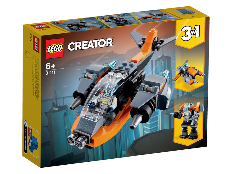  Zobrazit na celou obrazovku LEGO® Creator 31111 Kyberdron - Obrázek 1