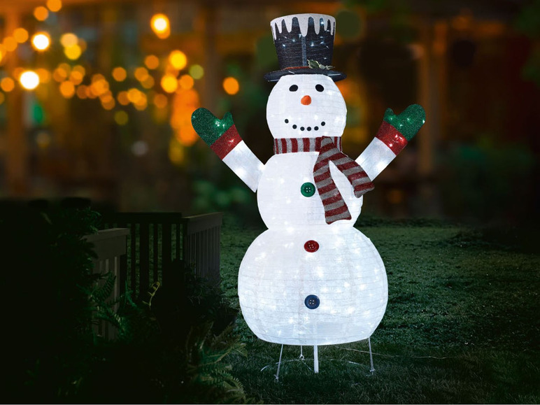  Zobrazit na celou obrazovku Melinera Vánoční LED figurka XXL, 180 cm - Obrázek 3