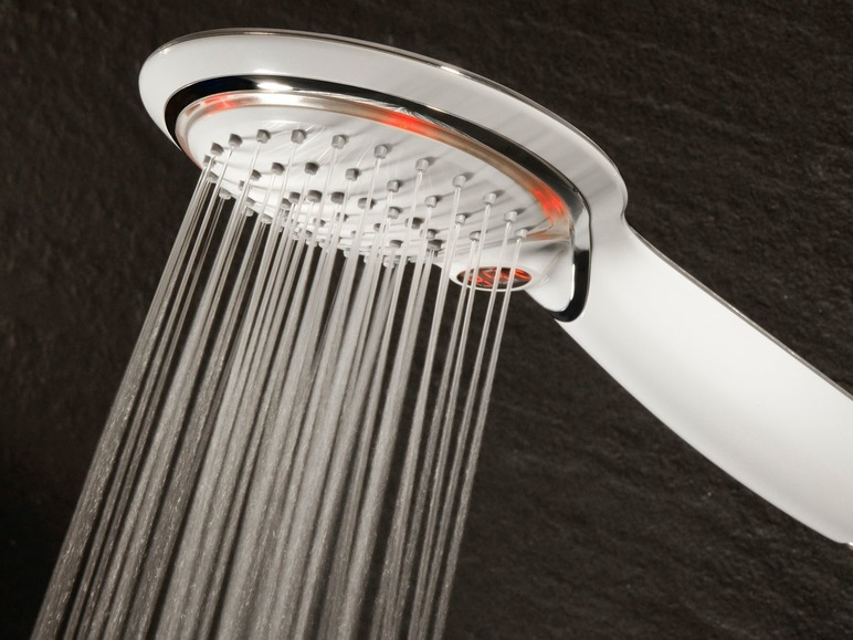  Zobrazit na celou obrazovku Schütte LED sprcha POLARIS s displayem teploty vody, bílá - Obrázek 4