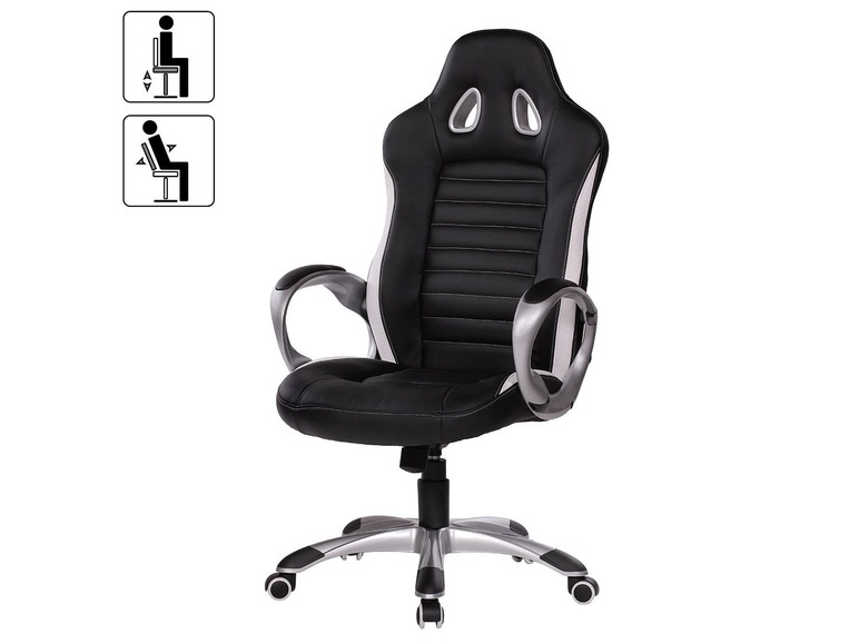  Zobrazit na celou obrazovku AMSTYLE Kancelářská židle Racer Sport - Obrázek 40