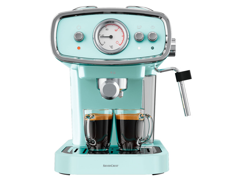  Zobrazit na celou obrazovku SILVERCREST® KITCHEN TOOLS Espresso kávovar SEM 1050 A1, modrá - Obrázek 3