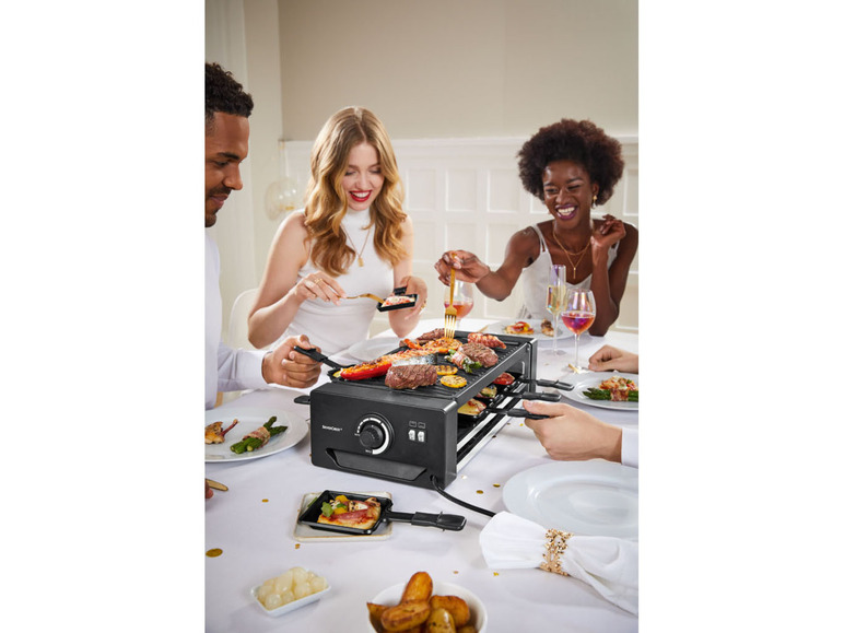  Zobrazit na celou obrazovku SILVERCREST® KITCHEN TOOLS Pizza raclette gril SRGP 1300 A1 - Obrázek 5