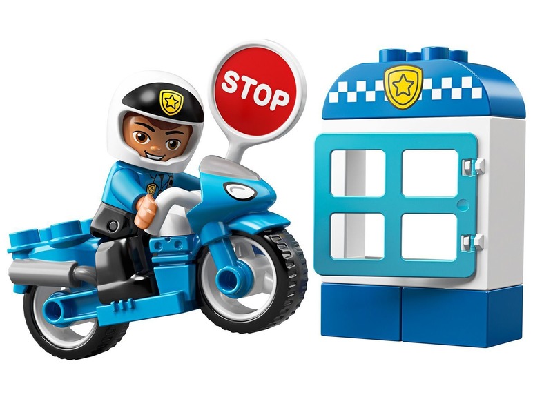  Zobrazit na celou obrazovku LEGO® DUPLO® 10900 Policejní motorka - Obrázek 4