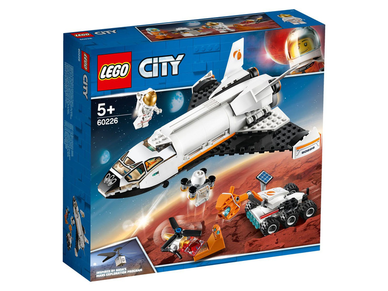  Zobrazit na celou obrazovku LEGO® City 60226 Raketoplán zkoumající Mars - Obrázek 1