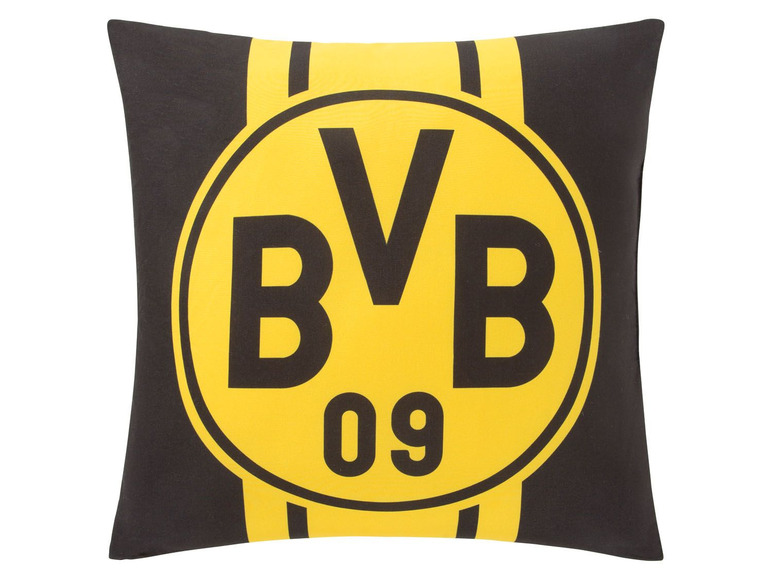  Zobrazit na celou obrazovku Dekorativní polštářek FC Borussia Dortmund, 40 x 40 cm - Obrázek 1