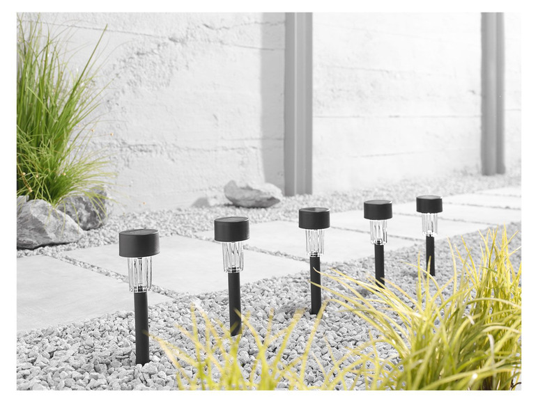  Zobrazit na celou obrazovku Melinera LED zahradní solární svítidlo, 5 kusů - Obrázek 5