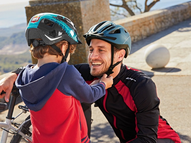  Zobrazit na celou obrazovku CRIVIT Dětská cyklistická helma Rear Light Kids 2019 - Obrázek 2