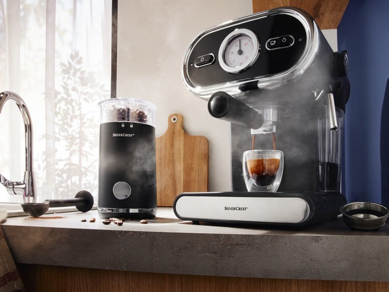  Zobrazit na celou obrazovku SILVERCREST® Espresso kávovar SEMS 1100 B3 - Obrázek 2