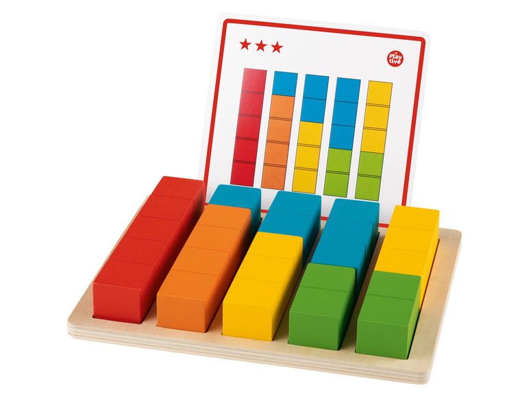  Zobrazit na celou obrazovku Playtive Dřevěná duhová motorická hračka Montessori - Obrázek 15