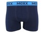 Tmavě modré boxerky Mexx s modrým pruhem.