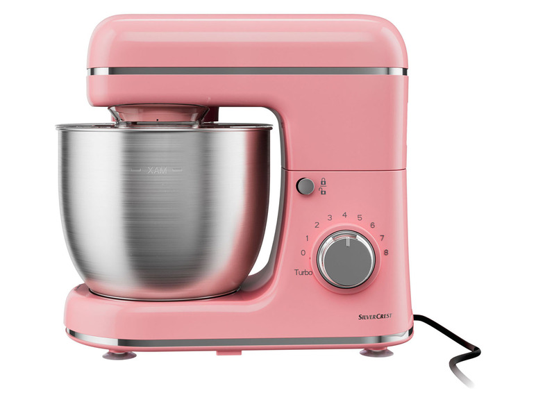  Zobrazit na celou obrazovku SILVERCREST® KITCHEN TOOLS Kuchyňský robot SKM 600 B2, růžový - Obrázek 3