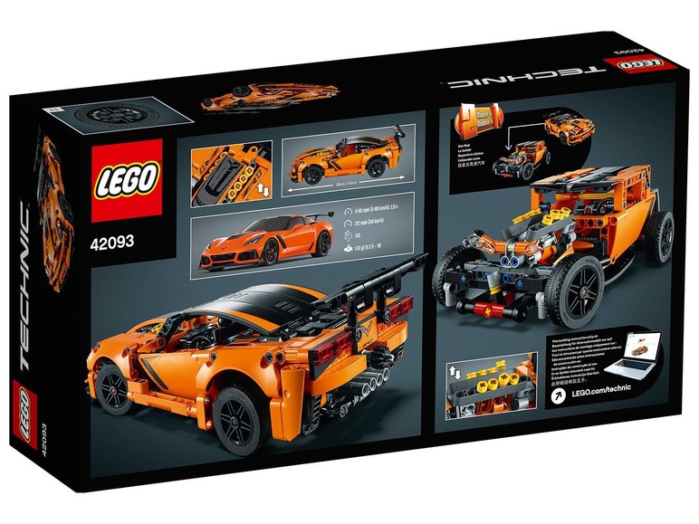  Zobrazit na celou obrazovku LEGO® Technic 42093 Chevrolet Corvette ZR1 - Obrázek 3