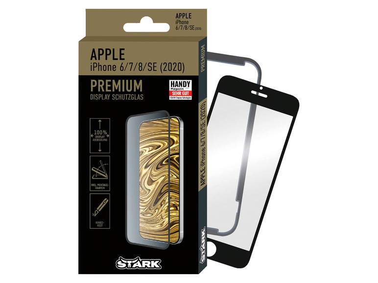  Zobrazit na celou obrazovku Stark Premium ochranné sklo na smartphone s rámečkem - Obrázek 2