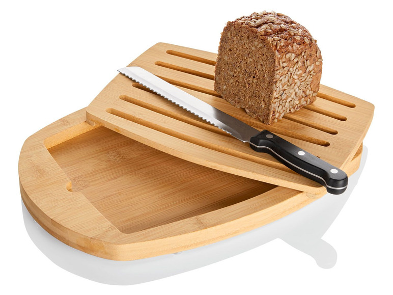  Zobrazit na celou obrazovku ERNESTO® Bambusové prkénko na krájení chleba - Obrázek 7