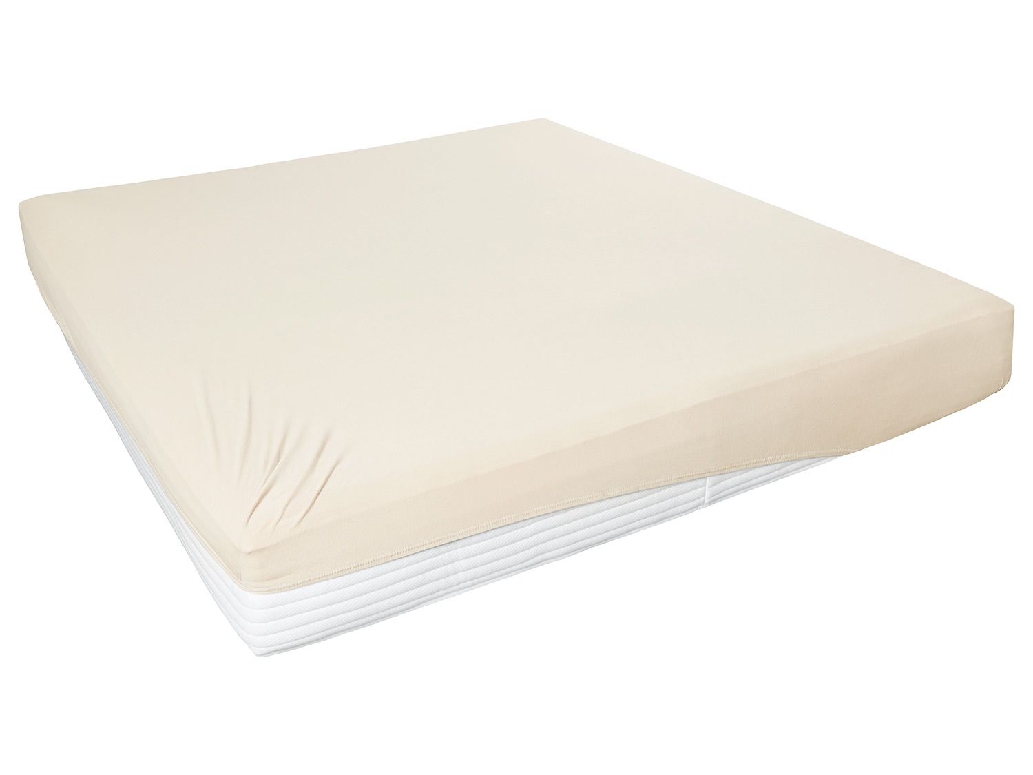 Primera Žerzejové napínací prostěradlo (90-100 x 200 cm, přírodní)