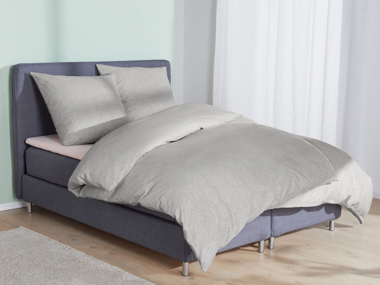  Zobrazit na celou obrazovku LIVARNO home Žerzejové napínací prostěradlo BIO, 140–160 x 200 cm - Obrázek 4