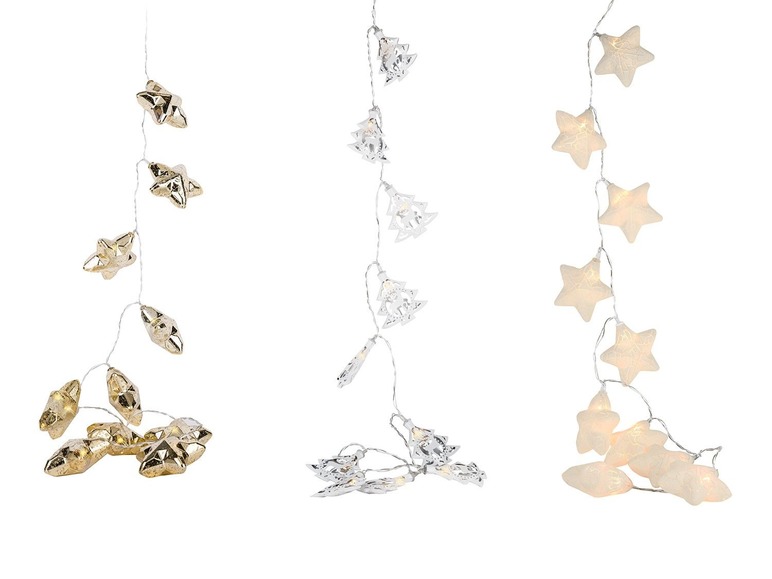  Zobrazit na celou obrazovku Melinera LED světelný řetěz hvězdy / vánoční strom - Obrázek 1