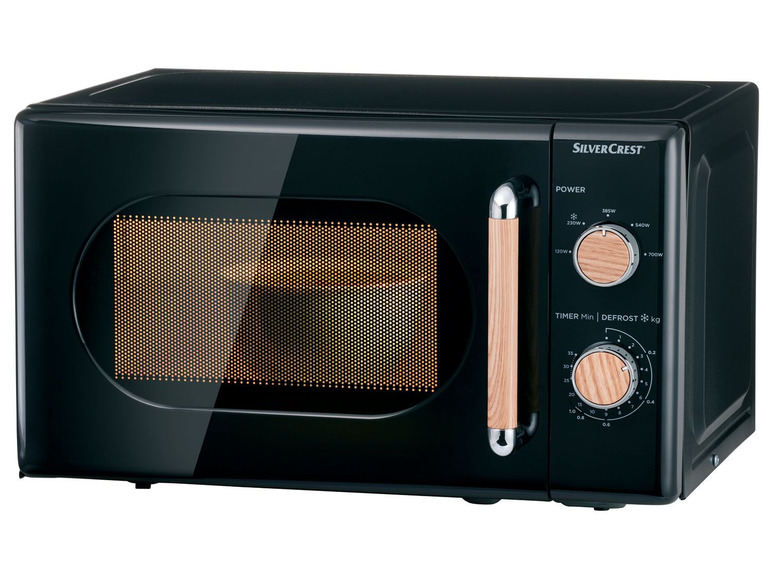  Zobrazit na celou obrazovku SILVERCREST® Mikrovlnná trouba, 700 W, černá - Obrázek 1