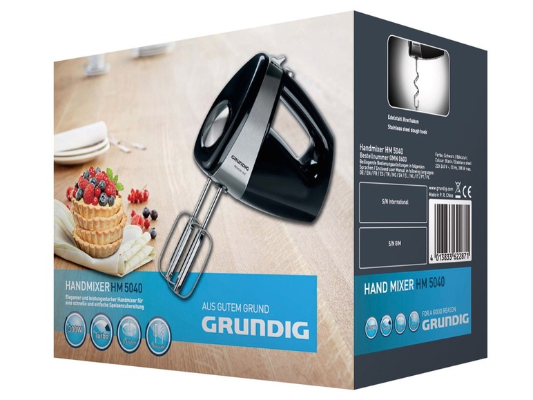  Zobrazit na celou obrazovku GRUNDIG Ruční mixér HM 5040 - Obrázek 2