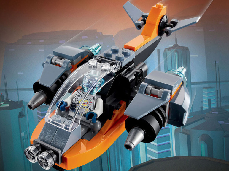  Zobrazit na celou obrazovku LEGO® Creator 31111 Kyberdron - Obrázek 5