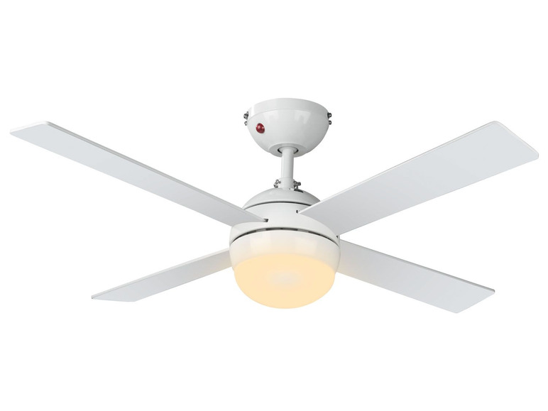  Zobrazit na celou obrazovku LIVARNO home Stropní ventilátor s LED svítidlem a dálkovým ovládáním - Obrázek 1