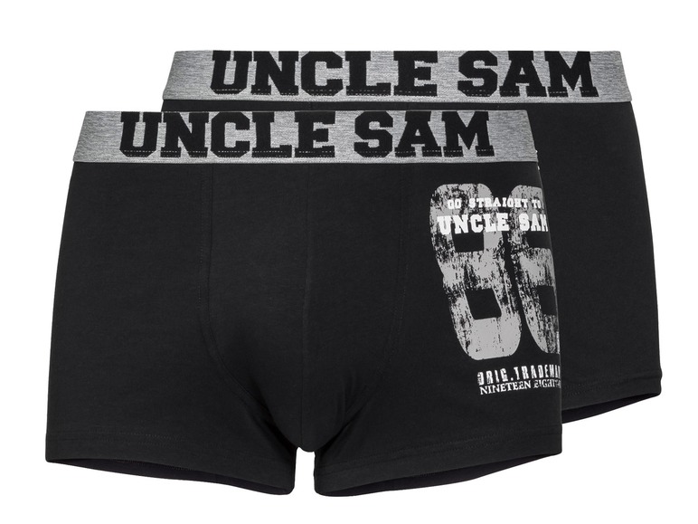  Zobrazit na celou obrazovku Uncle Sam Pánské boxerky, 2 kusy - Obrázek 2