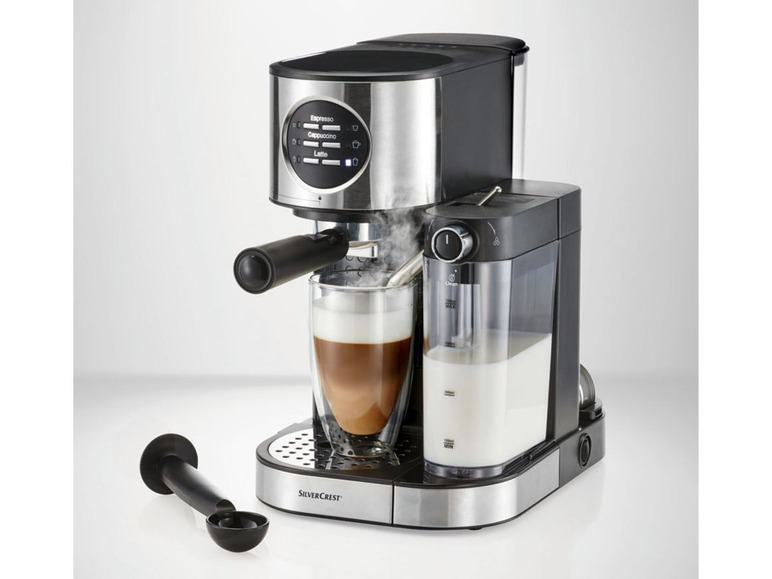  Zobrazit na celou obrazovku SILVERCREST® Espresso kávovar s napěňovačem mléka SEMM 1470 A2 - Obrázek 6