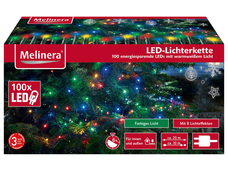  Zobrazit na celou obrazovku Melinera Světelný LED řetěz - Obrázek 3