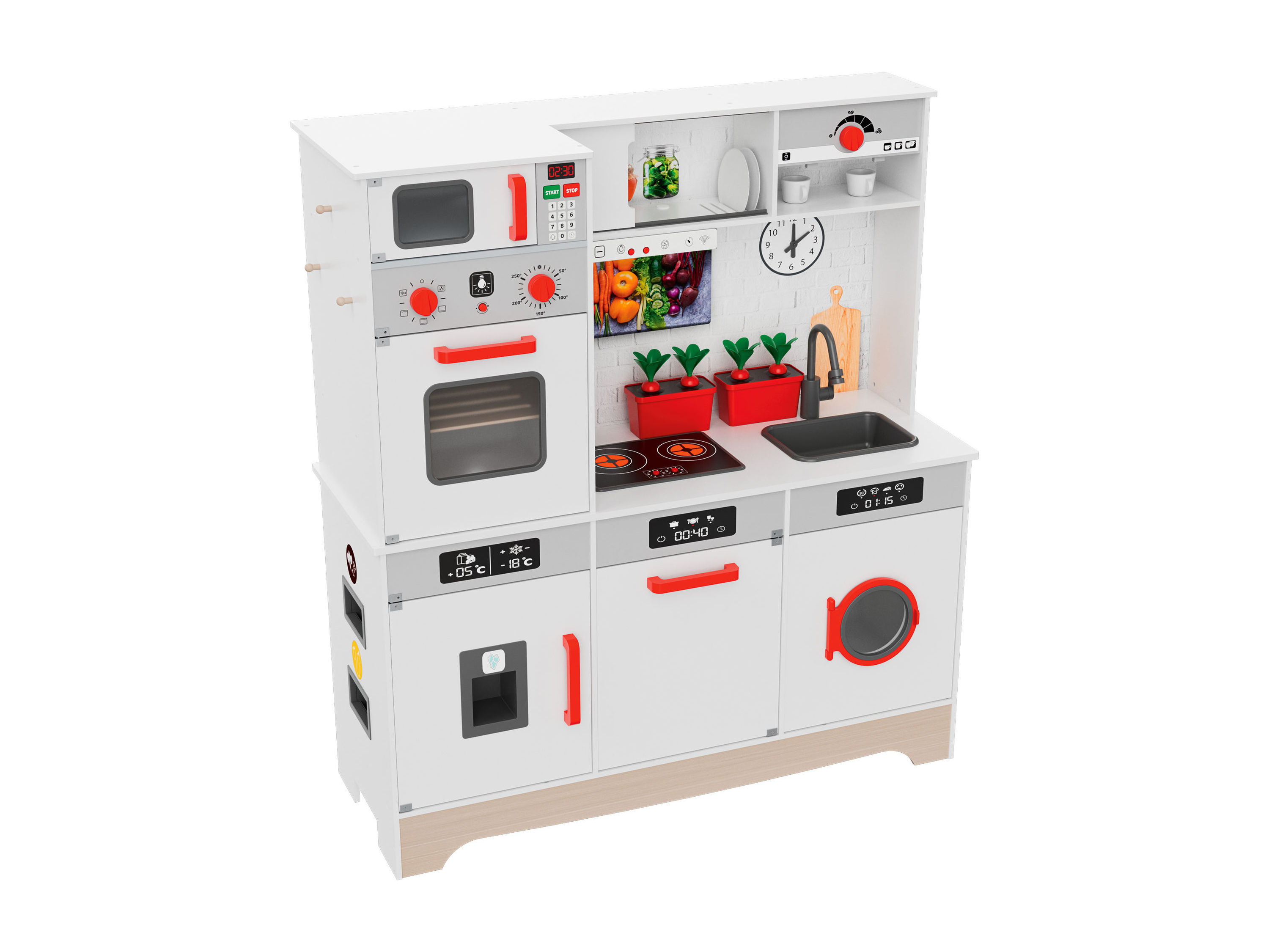Playtive Dřevěná kuchyňka Gourmet