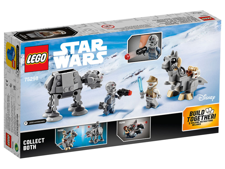  Zobrazit na celou obrazovku LEGO® Star Wars 75298 Mikrobojovníci AT-AT vs Tauntaun - Obrázek 2