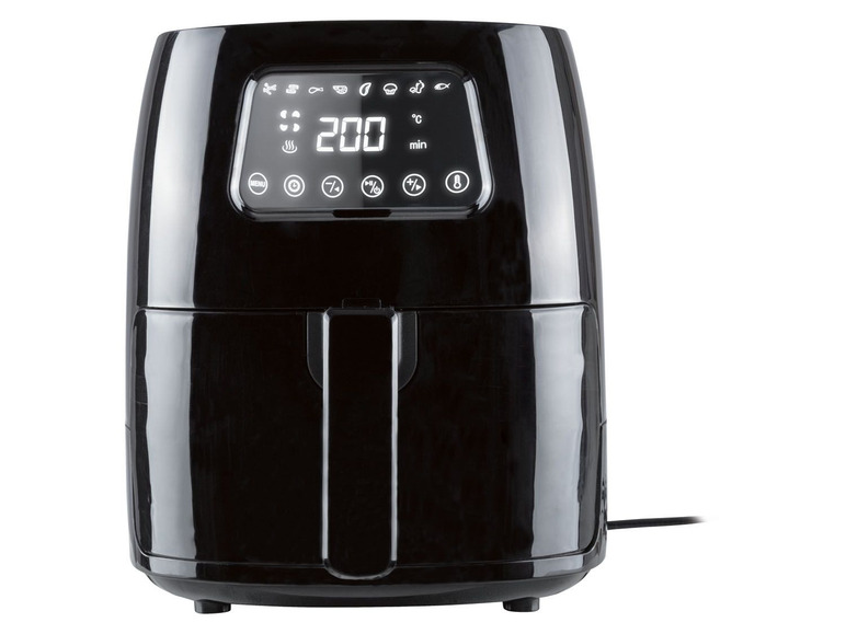  Zobrazit na celou obrazovku SILVERCREST® Digitální horkovzdušná fritéza SHF 1400 A1 - Obrázek 2