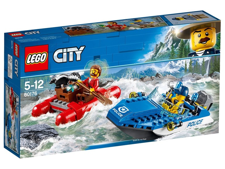  Zobrazit na celou obrazovku LEGO® City 60176 Útěk na divoké řece - Obrázek 1
